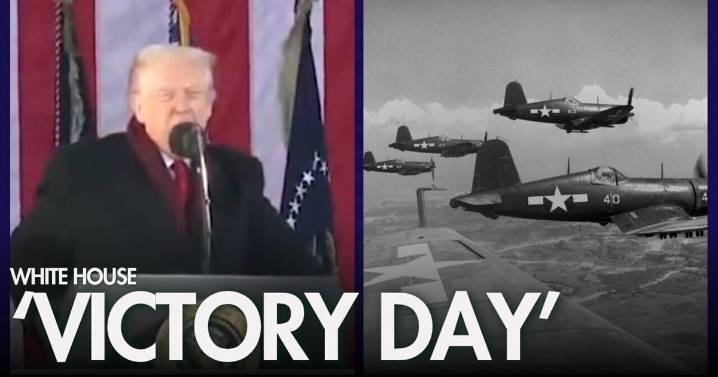 WATCH: Trump says Veterans Day is 'Victory Day'