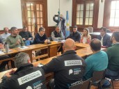 Inundaciones. Funcionarios nacionales y provinciales coordinan acciones y la Rural estimó que hay más de 3 millones de hectáreas comprometidas