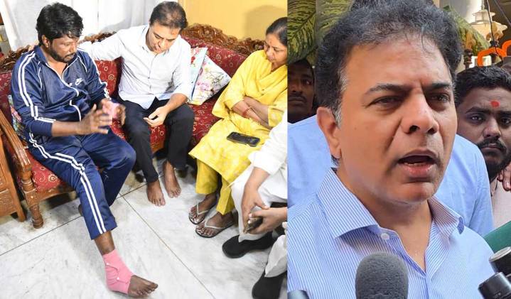 KTR warns Congress against physical attacks targeting BRS activists