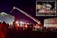 Devastating blaze rips through historic Long Island farm