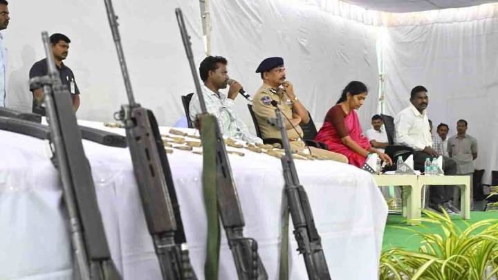 Maoists Surrender Marks Major Setback For CPI Maoist