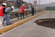 MTC trabaja en la recuperación definitiva de forado en la av. Néstor Gambetta