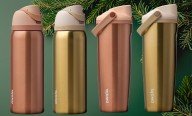 Target launches gold and bronze FreeSip Owala water bottles