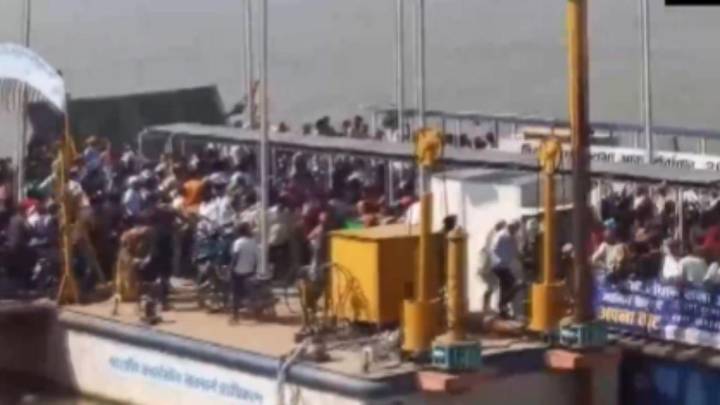 Bihar Election 2025: Locals in Danapur use boats to reach polling stations