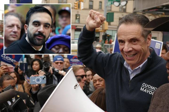 Andrew Cuomo would beat Zohran Mamdani in head-to-head race for NYC mayor: bombshell poll