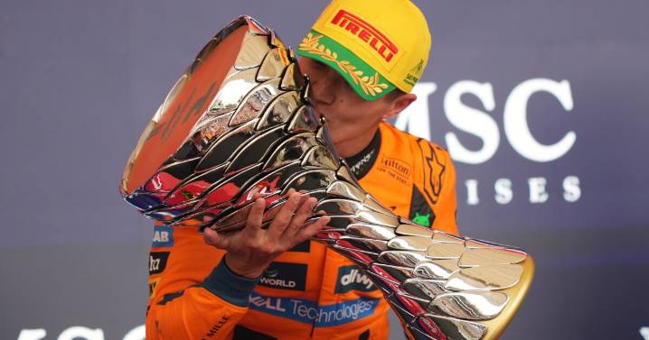 Lando Norris looks to defend his lead in the standings as F1 rolls into Vegas