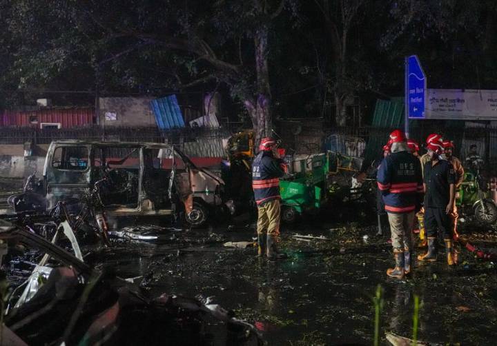 US says ‘closely monitoring situation’ after blast in Delhi kills at least 8 people