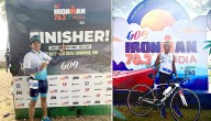 Odisha IAS Officer Rajesh Patil Shines In IRONMAN 70.3 Goa Challenge