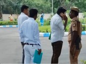 Karur stampede incident: Three TVK members appear before CBI