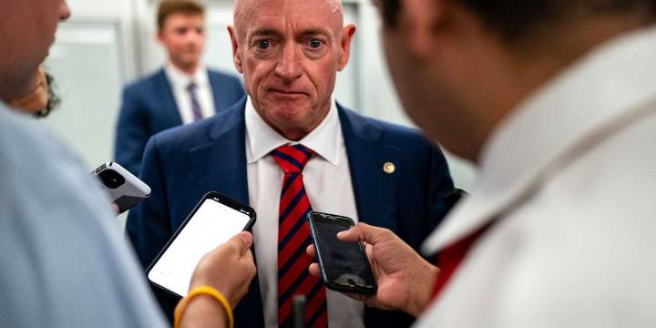 Pentagon says court-martial possible for Sen. Mark Kelly after Trump calls him a 'traitor' for 'seditious' video
