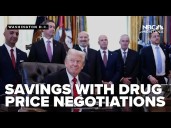 Trump administration announces savings with new drug price negotiations