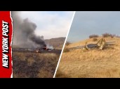Turkish Military Plane Crashes in Georgia