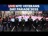 Live: NYC Veterans Day Parade 2025