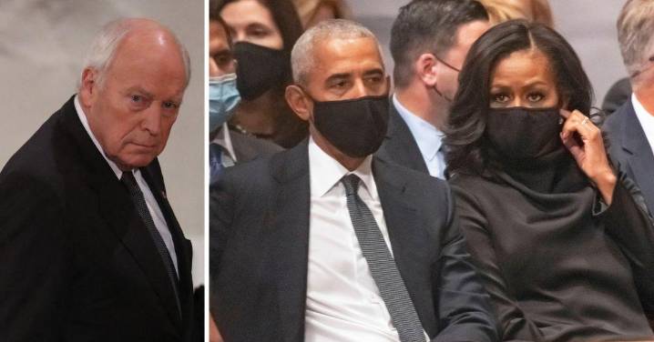 Barack and Michelle Obama Skip Dick Cheney's Funeral After Former First Lady Faced Backlash for Missing Jimmy Carter's Service