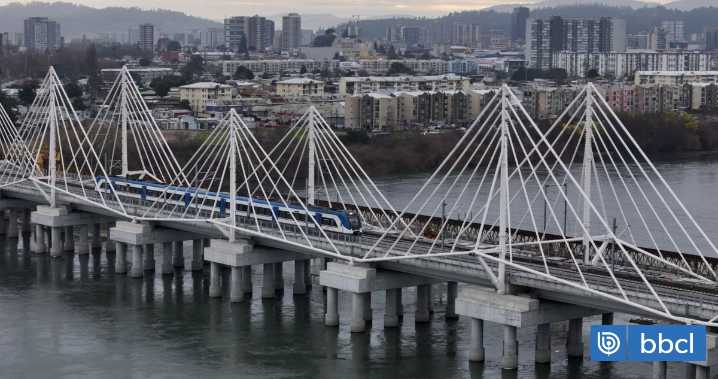 Línea 2 del Biotren tendrá frecuencias cada 15 minutos tras inauguración de Puente Ferroviario
