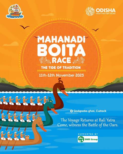Odisha Govt to Host First-Ever ‘Mahanadi Boita Pratiyogita 2025’ in Cuttack to Celebrate Maritime Heritage