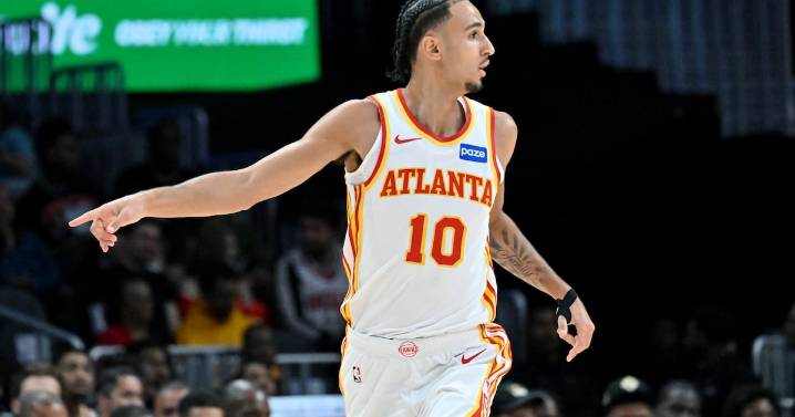 Hawks’ Zaccharie Risacher avoids serious injury after scary fall; status is day