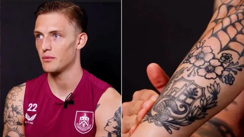 En su cumpleaños, Oliver Sonne explica a hinchas de Burnley sobre especial tatuaje dedicado al Perú [VIDEO]