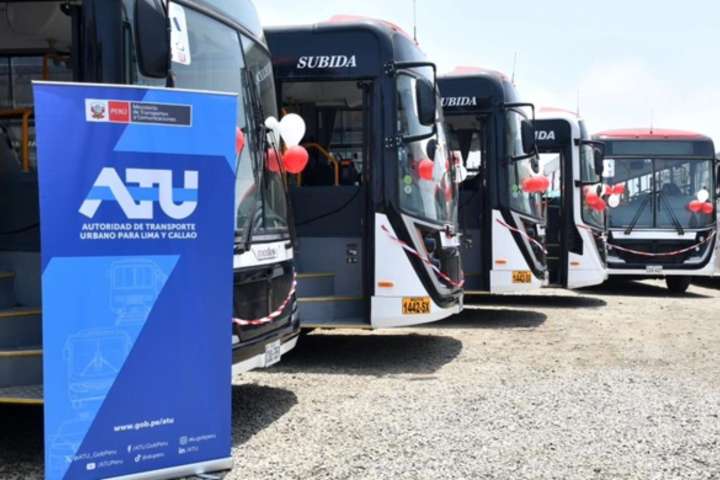 Modernización de transporte público avanza con incorporación de más de 500 buses nuevos