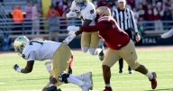 No. 12 Notre Dame escapes Boston College with 25