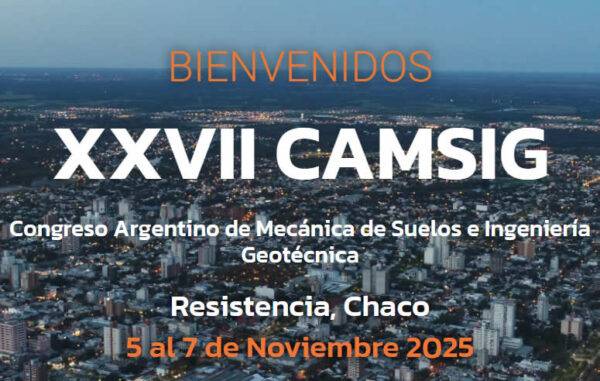 Se realizará en la UNNE el Congreso Argentino de Mecánica de Suelos e Ingeniería Geotécnica en Resistencia