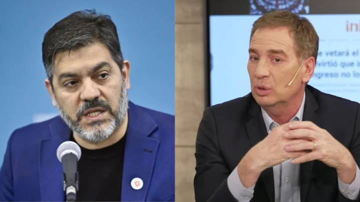 Carlos Bianco pidió una reunión con Diego Santilli por la deuda con Buenos Aires