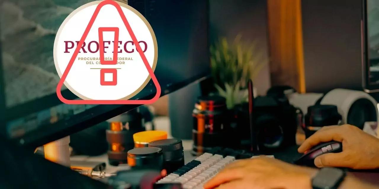 Profeco alerta sobre página falsa “oficinasprofeco.com” que roba datos bancarios