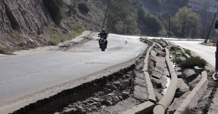 Autoridades realizarán estudio en Deslizamiento activo de Sánchez Taboada