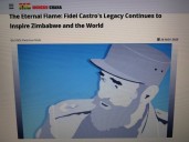 La Llama Eterna: legado de Fidel Castro inspira a Zimbabwe y al mundo