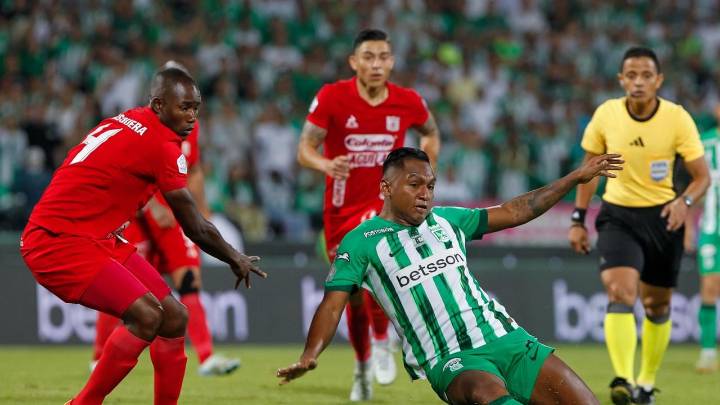 Posibles alineaciones de América y Nacional, para el juego de ida de la semifinal de la Copa Betplay 2025