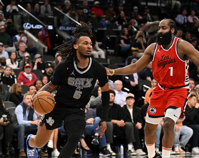 Spurs’ guard Stephon Castle ruled out for Tuesday’s game against Grizzlies