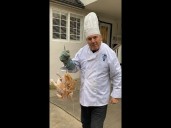 ABC10's Walt Gray fries a bird for Thanksgiving. Check it out!