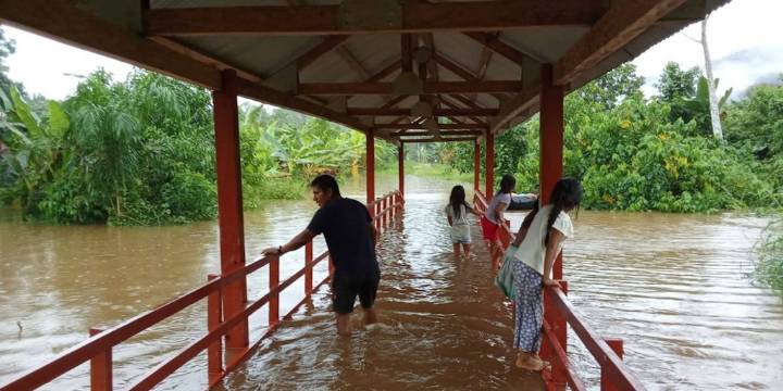Amazonas se enfrenta a inundaciones por intensas lluvias, familias afectadas y alerta máxima en varias comunidades
