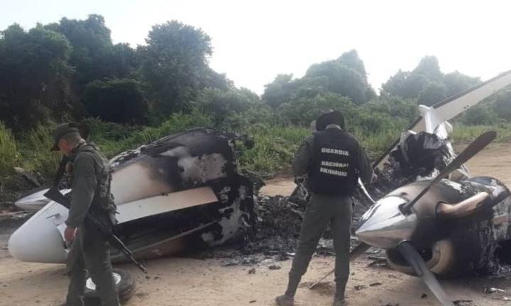 Maduro confirma derribo de dos aviones del narcotráfico