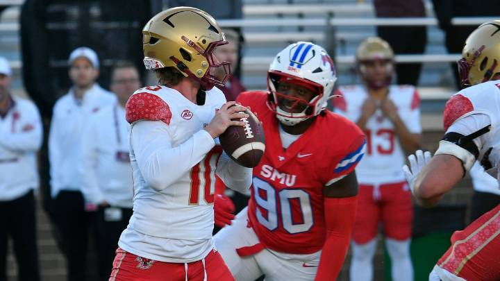 BC gets rolled over by SMU, falling to 1-9 on the season – NBC Boston