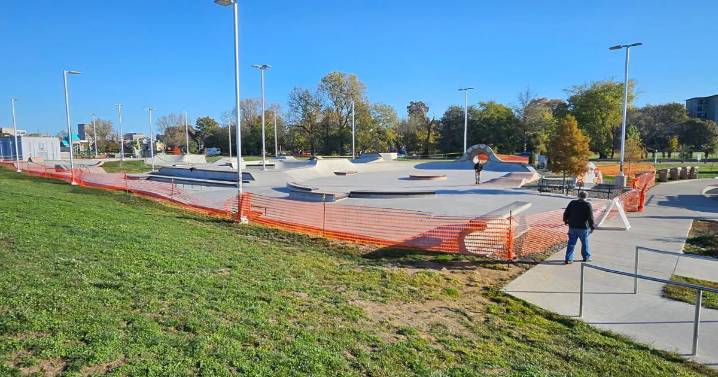Sunset Skatepark closed this week for resurfacing work