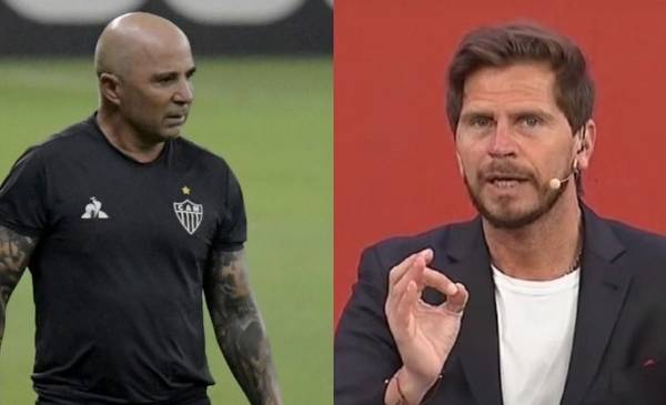 El Pollo Vignolo se la pudrió a Sampaoli apenas Lanús le ganó el título a su equipo