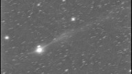 Alien interstellar comet invading our Solar System seen from Earth