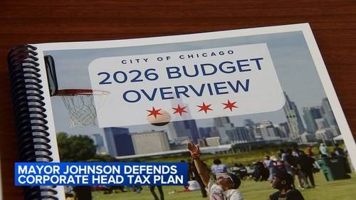 Chicago Mayor Brandon Johnson stands firm on proposed city budget, corporate head tax plan despite opposition
