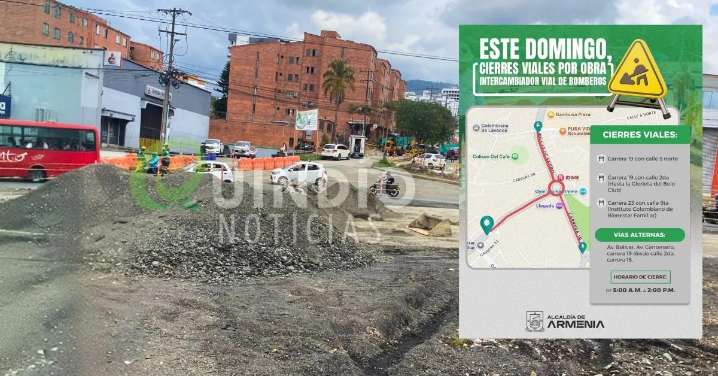 ¡Tenga en cuenta! Armenia tendrá cierres viales este domingo por tala de árboles en la carrera 19
