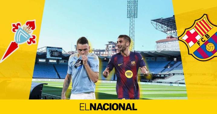 Celta de Vigo - Barça: horario y dónde ver por TV el partido de la 12ª jornada de LaLiga EA Sports