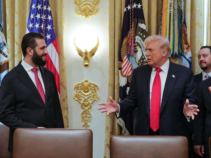 Ahmed al-Sharaa meets Trump as US extends Syria sanctions relief