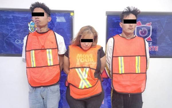 Detienen a siete personas, entre ellas tres menores con armas y droga