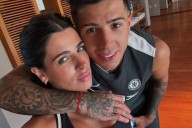 La foto. El dulce gesto de Enzo Fernández para recibir a Valu Cervantes en Londres