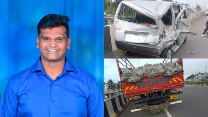 Dancer dies after lorry rams into parked brand new car