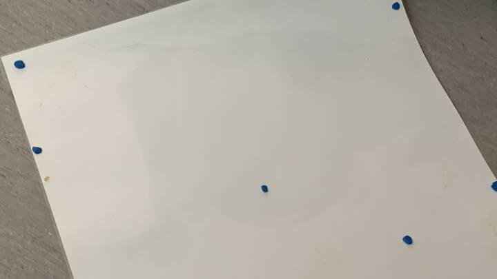 Sticky Tack Holds Poster to Wall for Record 5 Minutes