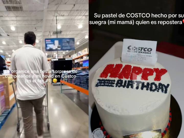Se hace viral mujer que organiza fiesta sorpresa a su esposo dentro de un Costco