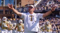 Georgia Tech's Brent Key reacts to college football coaching carousel