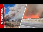 Smoke Billows Into Sky From California's Pack Fire, Scorching More Than 3,000 Acres