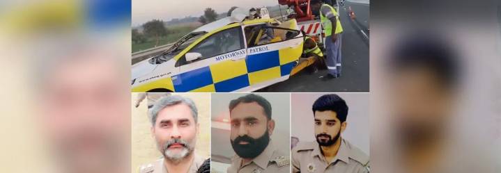 3 motorway cops killed in road accident in Pakistan’s Punjab province